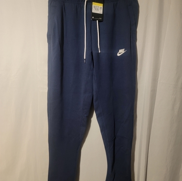 Nike NSW Cuffed Fleece Joggers Sweatpants Size Small Navy Blue CU4457-410